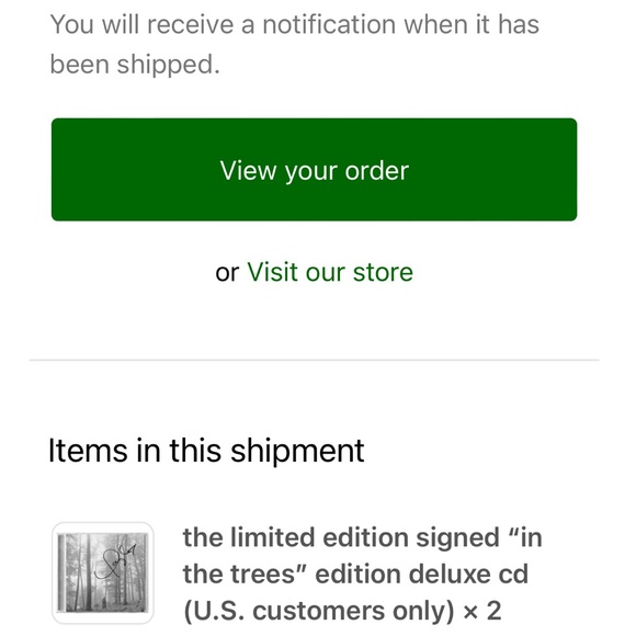 NEW Taylor Swift Signed folklore CD - Picture 4 of 4